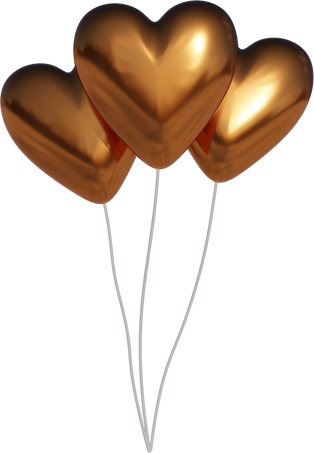 Ballon Love 3D Icon